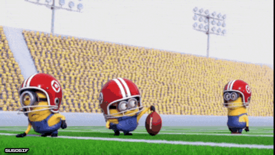 Minions Kick Punt GIF