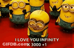 Minions On Red Carpet With Goggles GIF