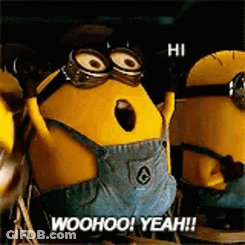 Minions One In Goggles And Overalls GIF