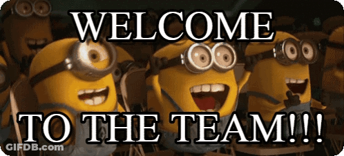Minions Smiling Welcome To The Team GIF