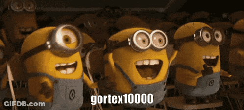 Minions Standing Next To Each Other GIF