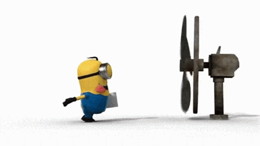 Minions Stuart John Farting GIF