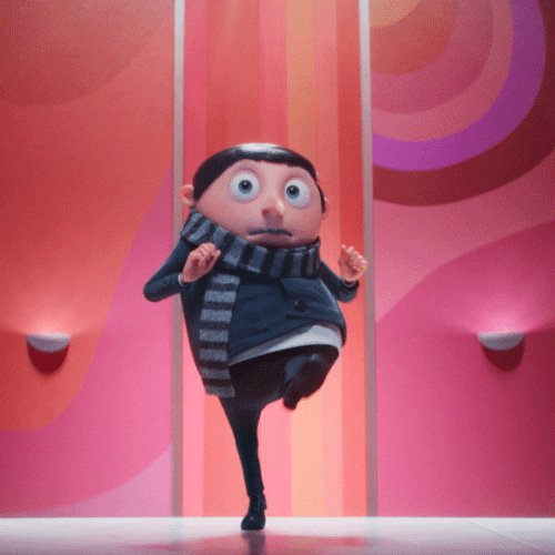 Minions: The Rise Of Gru Nervously Walking GIF