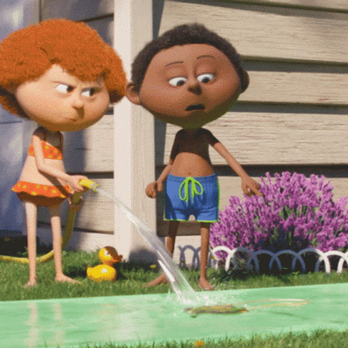 Minions: The Rise Of Gru Slip 'N Slide GIF
