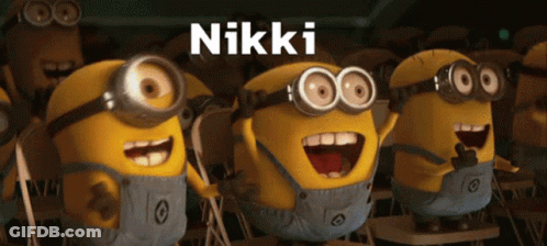 Minions With Nikki GIF