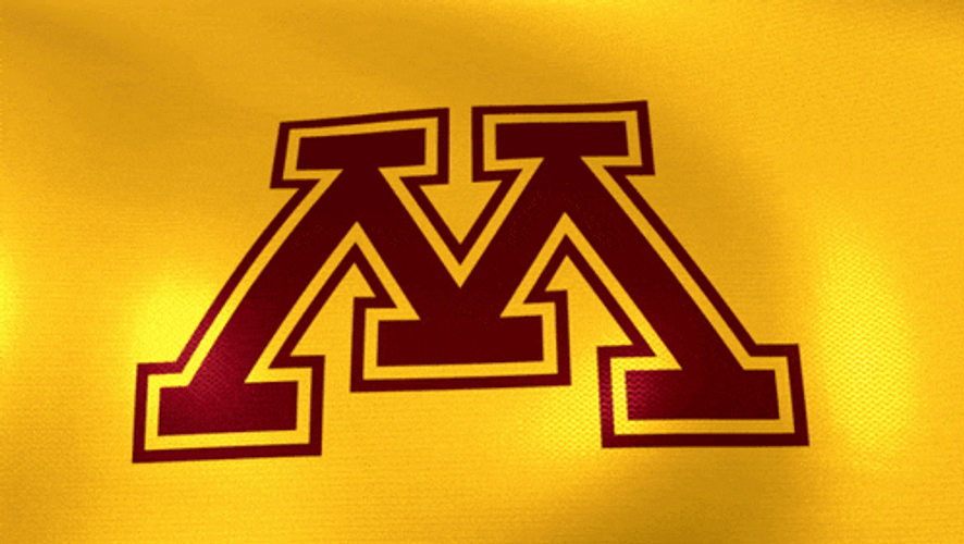 Minnesota Golden Gophers Flag GIF