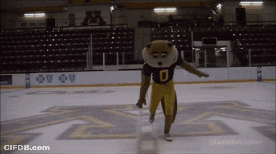 Minnesota Golden Gophers Mascot GIF
