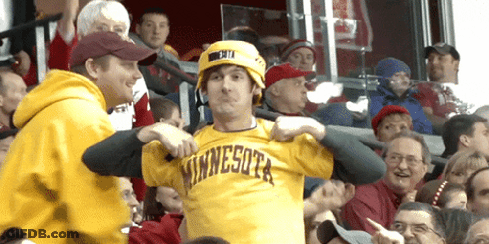 Minnesota Gophers Team Being Proud GIF