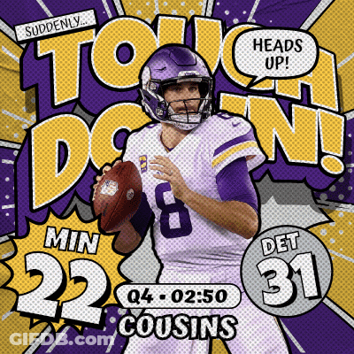 Minnesota Vikings Football Game Advertisement GIF