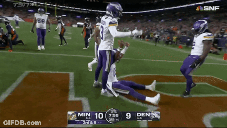 Minnesota Vikings Joshua Dobbs Touchdown GIF