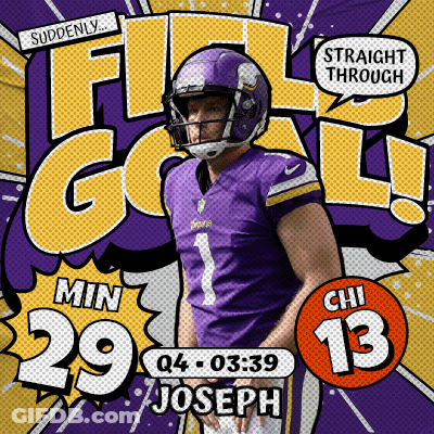 Minnesota Vikings Vs Chicago Bears Football Game Ad GIF