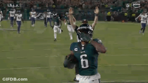 Minnesota Vikings Vs Philadelphia Eagles Football Game GIF