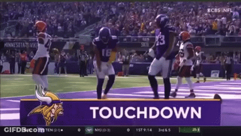 Minnesota Vikings Vs San Francisco 49Ers Poster GIF