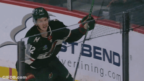 Minnesota Wild Matt Boldy GIF