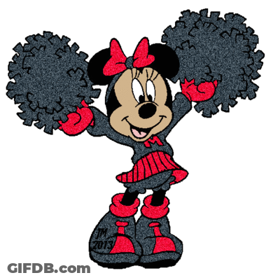Minnie Mouse Cheering GIF