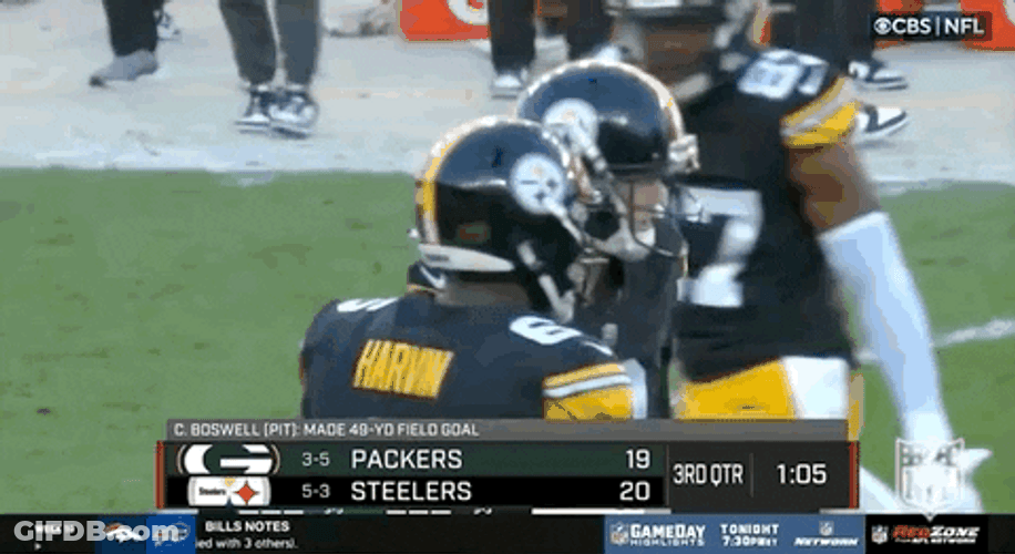Minshew Bumping Head Football Colleague GIF