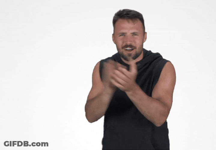 Minshew Clapping His Hands GIF