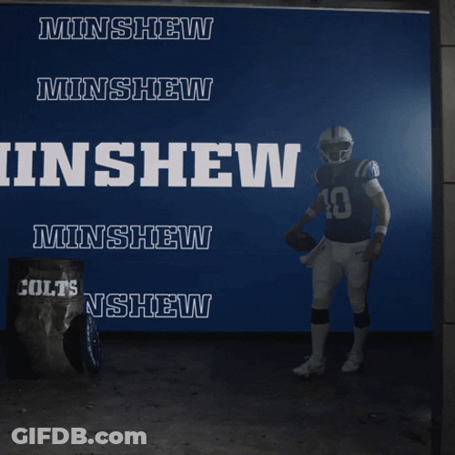 Minshew Did Proud Entrance GIF