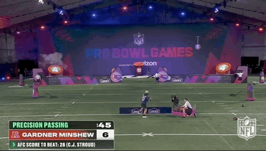 Minshew In Pro Bowl Games GIF