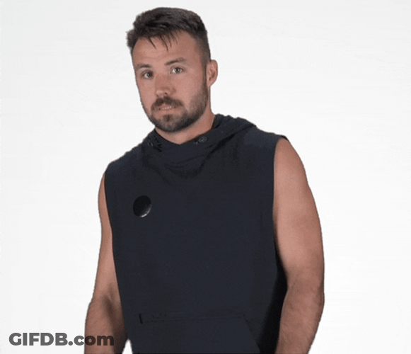 Minshew Shock Or Refusing Gesture GIF