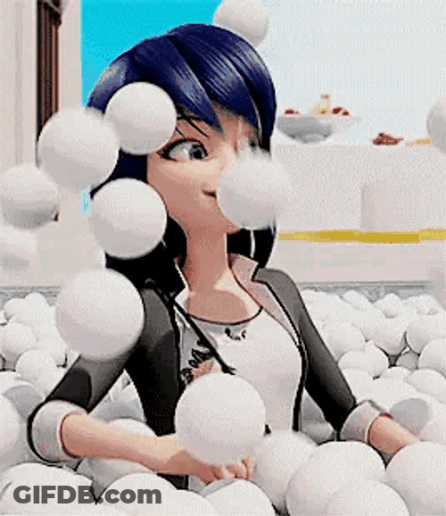 Miraculous Happy Marinette GIF