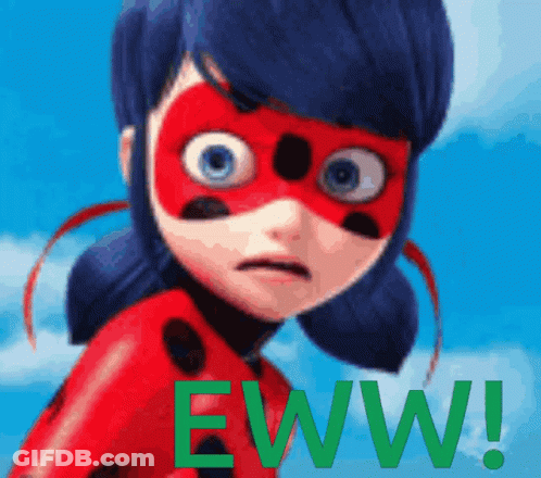 Miraculous Ladybug Funny Face Eww GIF
