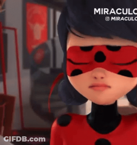 Miraculous Ladybug Red Mask GIF