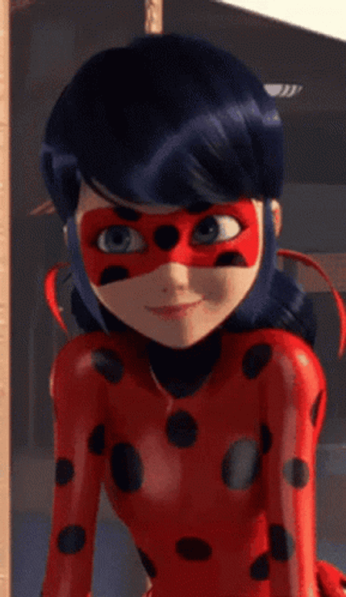 Miraculous Ladybug Winking GIF