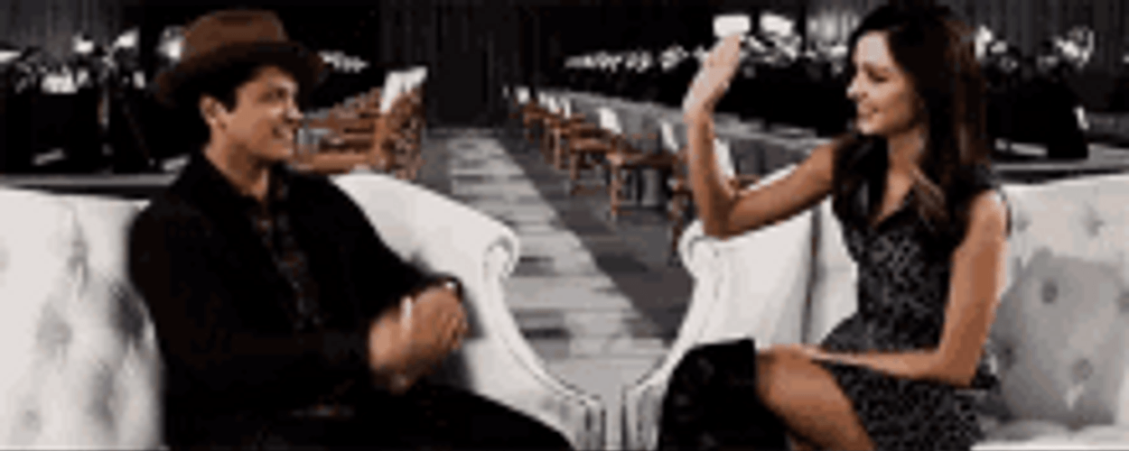 Miranda Kerr High Five GIF