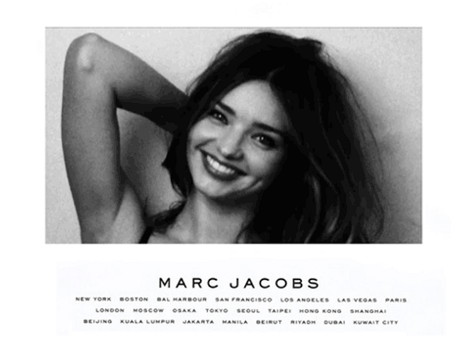 Miranda Kerr Marc Jacobs GIF