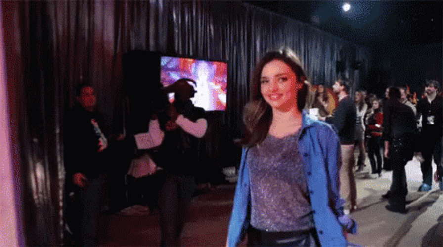 Miranda Kerr Peace GIF
