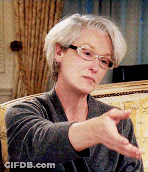Miranda Priestly By All Means GIF