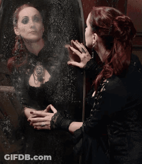 Mirror Girl GIF