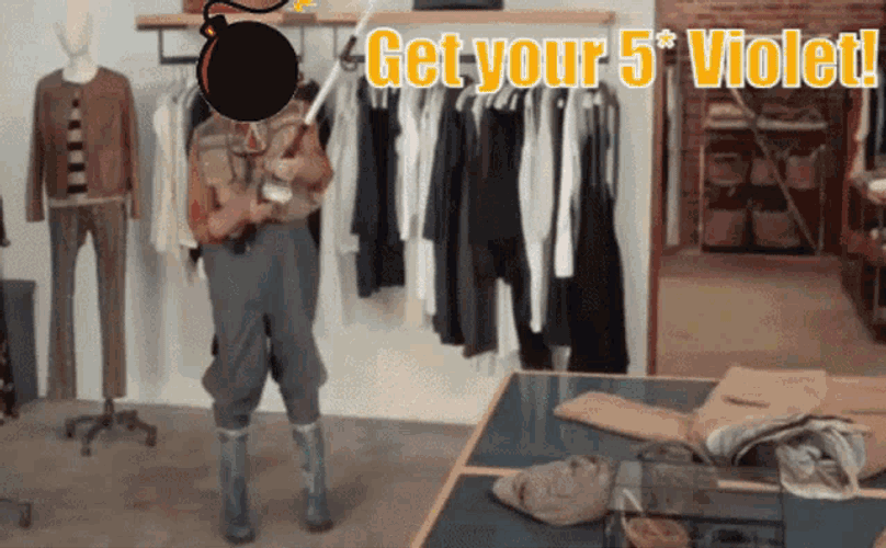 Mirrorverse Violet GIF