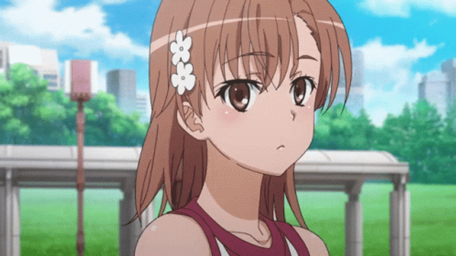 Misaka Mikoto Anime Character GIF