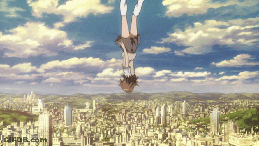 Misaka Mikoto Destroying An Aircraft GIF