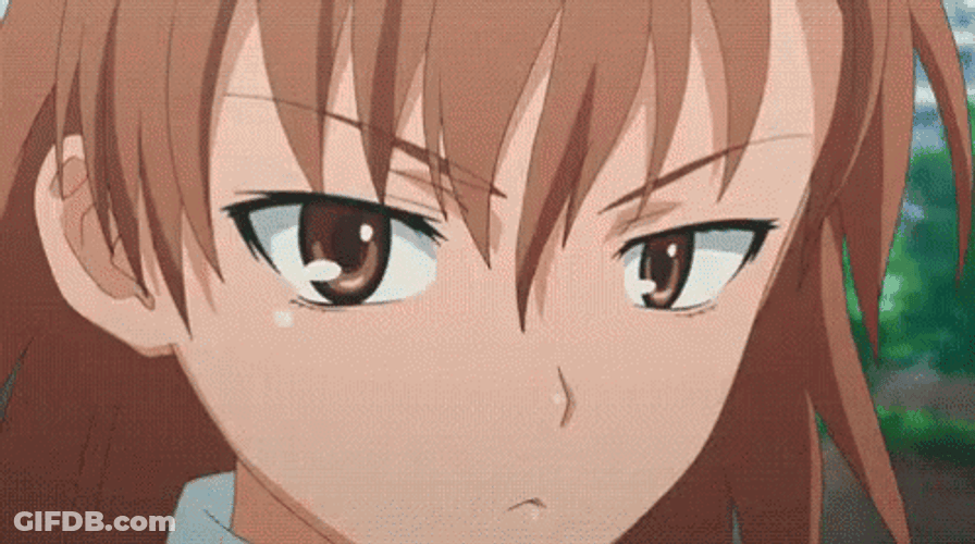Misaka Mikoto Flipping A Coin GIF