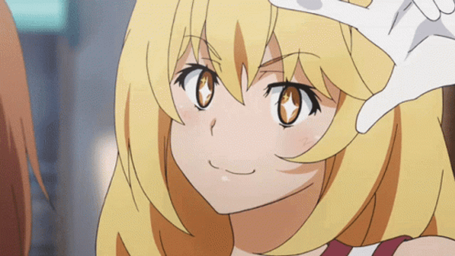Misaki Shokuhou Wink Wink GIF