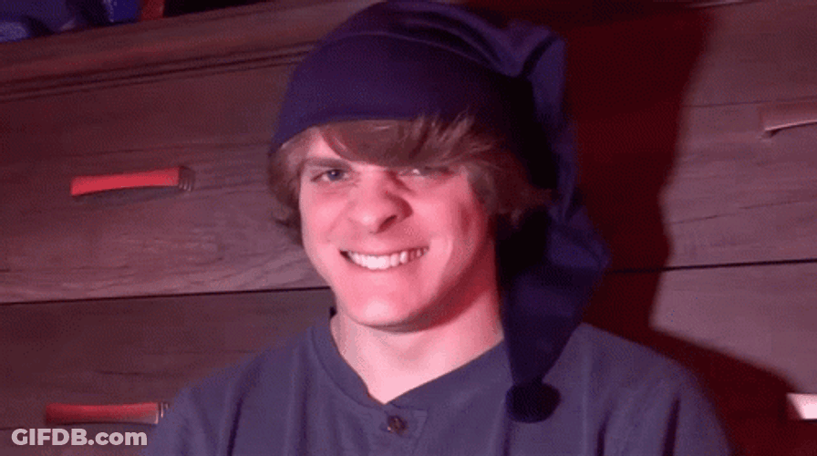 Mischievous Bed Reviews Smile GIF