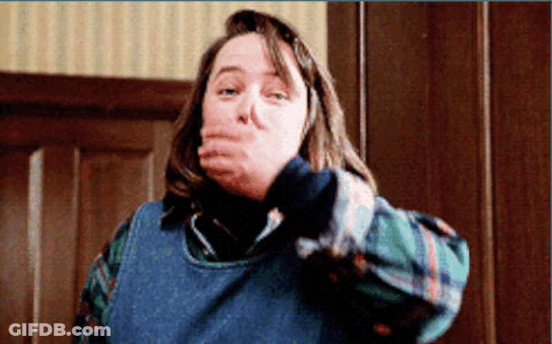 Misery Movie Flying Kiss GIF