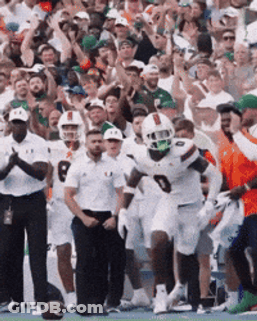 Mishael Powell Miami Hurricanes GIF