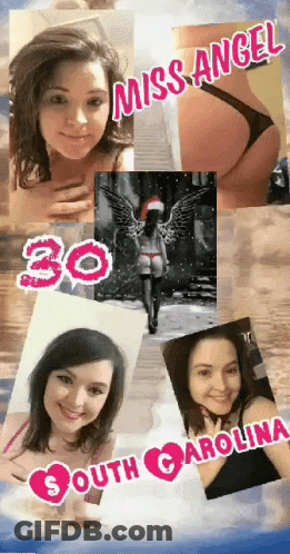Miss Angel South Carolina Collage GIF