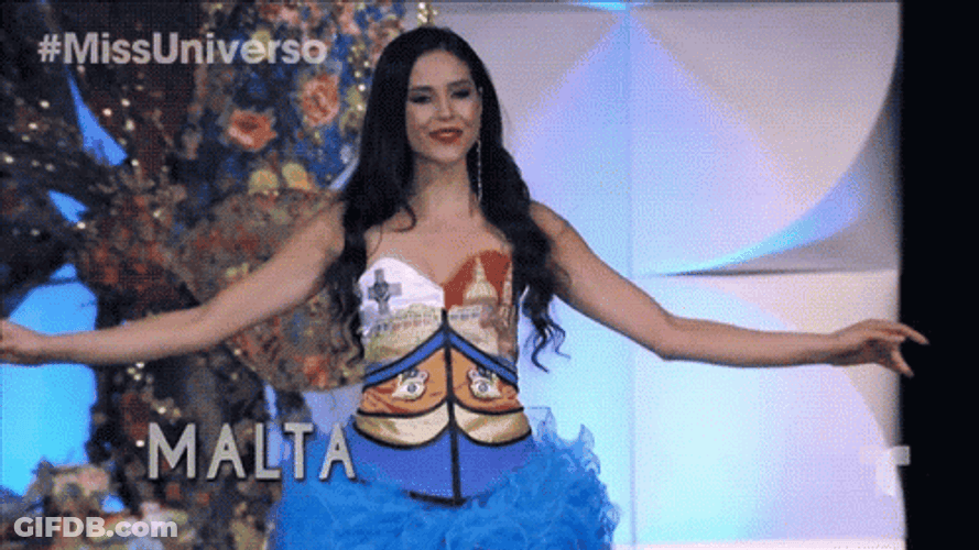Miss Malta Universe GIF