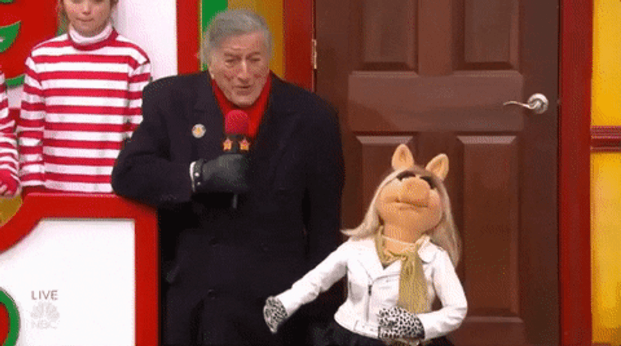 Miss Piggy In White Coat GIF
