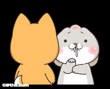Miss Rabbit Punching Out GIF