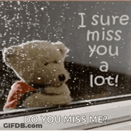 Miss You A Lot Do You Missed Me GIF