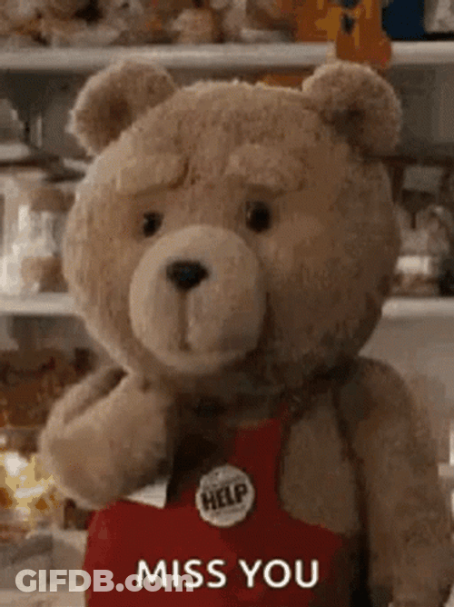 Miss You Blow Kisses GIF