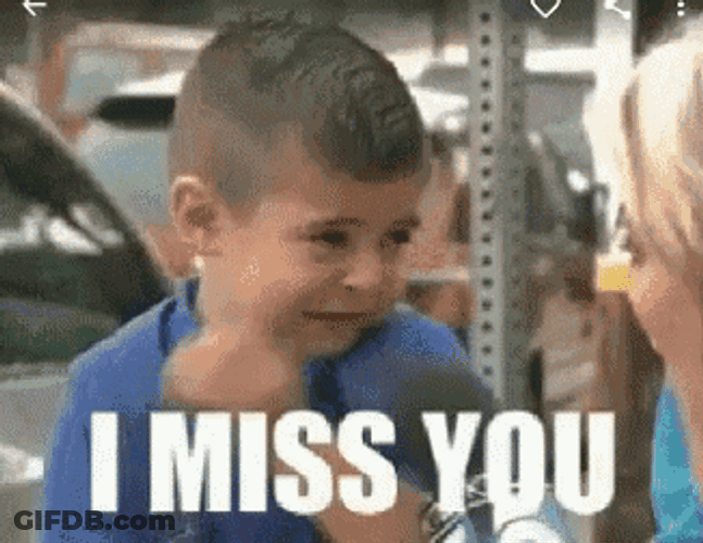 Miss You Kid Interview Crying GIF