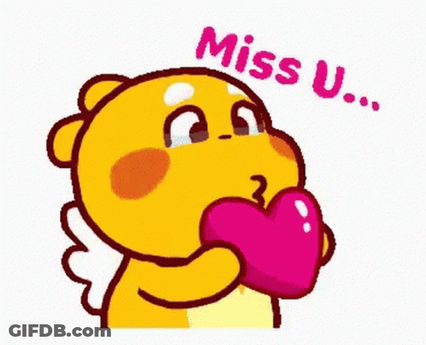 Miss You Qoobee GIF