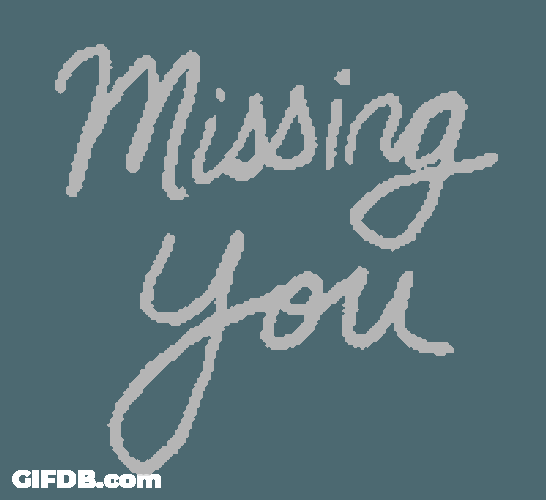 Miss You Thinking Of You Sticker GIF